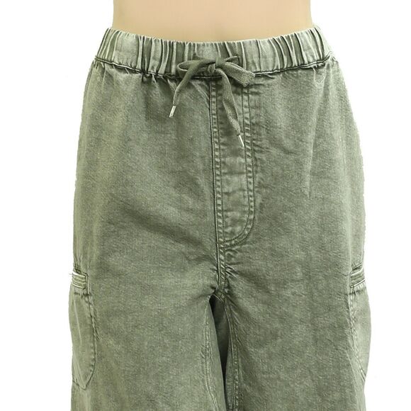 Pilcro Anthropologie Pull-On Gaucho Capri Pants Wide Leg Cropped 1X-PS 279853 - Picture 7 of 9